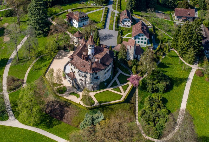 St.Andreas Castle, Cham, Switzerland